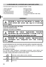 Preview for 42 page of Imetec E9507 Operating Instructions Manual