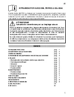 Preview for 3 page of Imetec E9801 NO STOP VAPOR Operating Instructions Manual