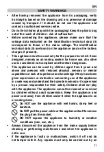 Предварительный просмотр 13 страницы Imetec E9801 Operating Instructions Manual