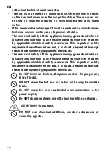 Предварительный просмотр 14 страницы Imetec E9801 Operating Instructions Manual