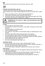 Предварительный просмотр 16 страницы Imetec E9801 Operating Instructions Manual