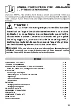 Предварительный просмотр 21 страницы Imetec E9801 Operating Instructions Manual