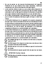 Предварительный просмотр 23 страницы Imetec E9801 Operating Instructions Manual