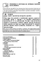 Preview for 59 page of Imetec ECO COMPACT 9256 Operating Instructions Manual