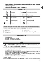 Предварительный просмотр 13 страницы Imetec F4302 Manual