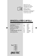 Imetec F7801 Operating Instructions Manual preview