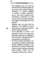 Preview for 10 page of Imetec F7801 Operating Instructions Manual