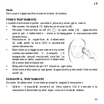 Предварительный просмотр 15 страницы Imetec FaceFX L0701 Operating Instructions Manual