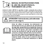 Предварительный просмотр 22 страницы Imetec FaceFX L0701 Operating Instructions Manual