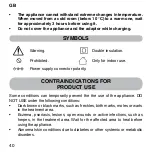 Предварительный просмотр 44 страницы Imetec FaceFX L0701 Operating Instructions Manual