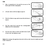 Предварительный просмотр 54 страницы Imetec FaceFX L0701 Operating Instructions Manual