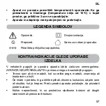 Предварительный просмотр 61 страницы Imetec FaceFX L0701 Operating Instructions Manual