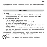 Предварительный просмотр 65 страницы Imetec FaceFX L0701 Operating Instructions Manual