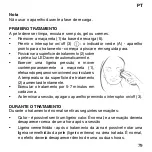 Предварительный просмотр 83 страницы Imetec FaceFX L0701 Operating Instructions Manual