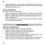 Предварительный просмотр 84 страницы Imetec FaceFX L0701 Operating Instructions Manual