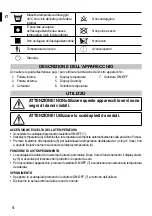 Предварительный просмотр 6 страницы Imetec FW-01 Instructions For Use Manual