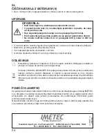 Предварительный просмотр 29 страницы Imetec G4301 Instructions For Use Manual