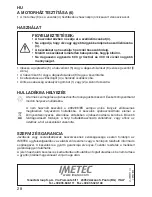 Предварительный просмотр 33 страницы Imetec G4301 Instructions For Use Manual