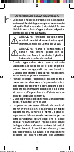 Preview for 4 page of Imetec G5601 Instructions For Use Manual