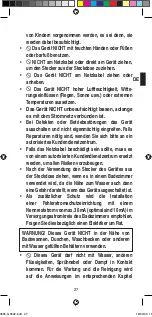 Preview for 29 page of Imetec G5602 Instructions For Use Manual