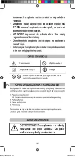 Preview for 86 page of Imetec G5602 Instructions For Use Manual