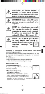 Preview for 87 page of Imetec G5602 Instructions For Use Manual