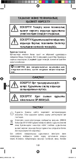 Preview for 104 page of Imetec G5602 Instructions For Use Manual