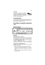 Предварительный просмотр 9 страницы Imetec G8003 Operating Instructions Manual