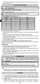 Preview for 42 page of Imetec GK5 100 Operating Instructions Manual