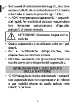 Preview for 8 page of Imetec GK608 Operating Instructions Manual