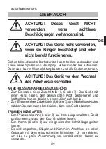 Preview for 57 page of Imetec GK608 Operating Instructions Manual