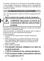 Preview for 76 page of Imetec GK608 Operating Instructions Manual