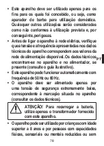 Preview for 81 page of Imetec GK608 Operating Instructions Manual