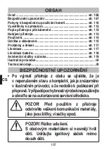 Preview for 110 page of Imetec GK608 Operating Instructions Manual