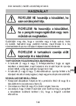 Preview for 147 page of Imetec GK608 Operating Instructions Manual