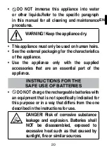 Preview for 23 page of Imetec GK808 Operating Instructions Manual