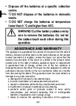 Preview for 32 page of Imetec GK808 Operating Instructions Manual