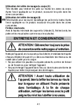 Preview for 44 page of Imetec GK808 Operating Instructions Manual