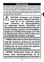 Preview for 49 page of Imetec GK808 Operating Instructions Manual