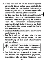 Preview for 51 page of Imetec GK808 Operating Instructions Manual