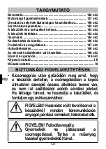 Preview for 140 page of Imetec GK808 Operating Instructions Manual