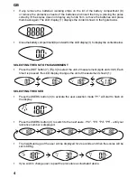 Предварительный просмотр 6 страницы Imetec H2001 Operating Instructions Manual