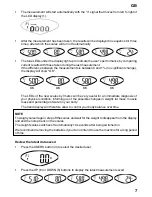 Предварительный просмотр 9 страницы Imetec H2001 Operating Instructions Manual