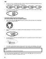 Предварительный просмотр 10 страницы Imetec H2001 Operating Instructions Manual