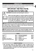 Предварительный просмотр 13 страницы Imetec H5605 Manual