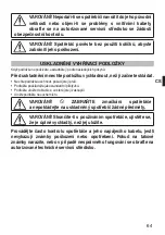 Предварительный просмотр 64 страницы Imetec H5605 Manual