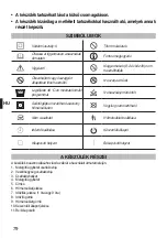 Предварительный просмотр 79 страницы Imetec H5605 Manual