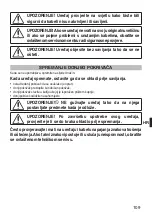 Предварительный просмотр 109 страницы Imetec H5605 Manual