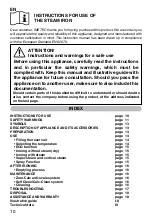 Preview for 12 page of Imetec H6301 Operating Instructions Manual