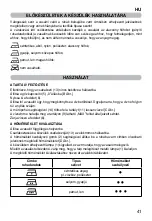 Предварительный просмотр 43 страницы Imetec H6301 Operating Instructions Manual